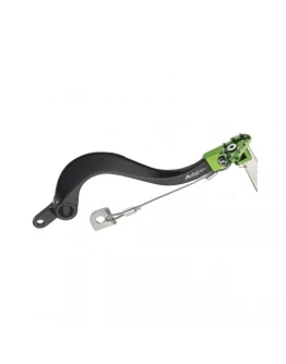 Maneta frana picior ACCEL KAWASAKI KXF 250 '04-'20 - Negru,Verde