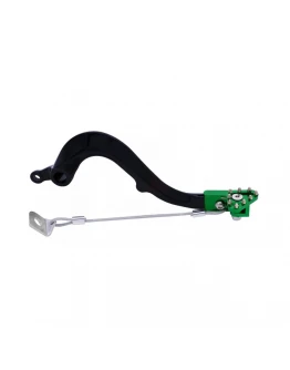 Maneta frana picior ACCEL KAWASAKI KXF 250/450 '21-'22 - Negru,Verde
