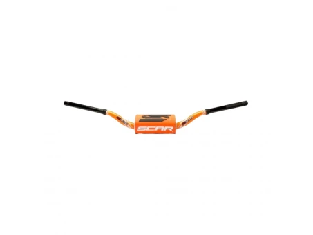 Ghidon SCAR 28,6 mm RC BEND - Portocaliu/Negru burete - Portocaliu/Negru/Alb | S9112OROR