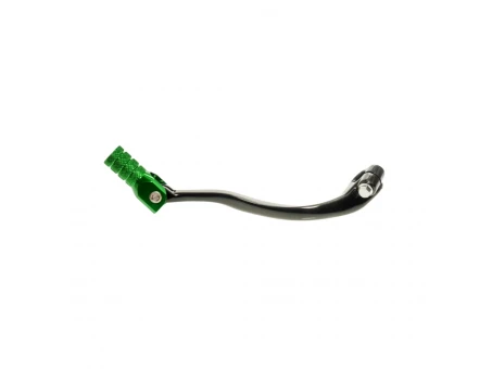 Pedala schimbator KAWASAKI KXF 250 06-08 aluminiu culoare negru, capat verde | SCL740953GR