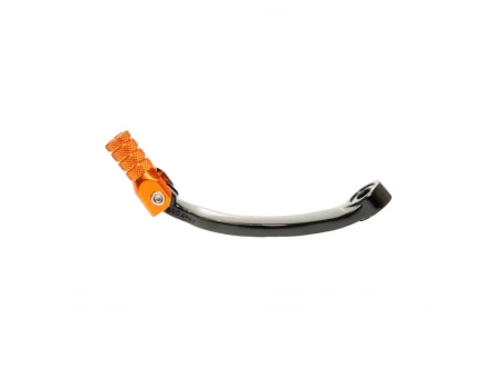 Pedala schimbator KTM DUKE 690 08-19, SUPER DUKE 690 09-17 aluminiu culoare negru, capat portocaliu (7503403100) | SCL751053OR