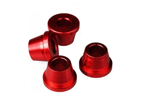 Kit bucse cauciuc pentru montare ghidon SCAR SUZUKI - Rosu | SCRMZ