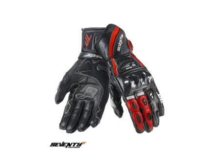 Manusi copii racing vara Seventy model SD-R2K negru/rosu
