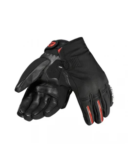 Mănuși moto bărbați iarnă Naked/Urban Seventy SD-N11 Hornet - Negru/Alb/Roșu