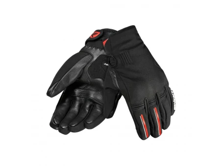 Mănuși moto bărbați iarnă Naked/Urban Seventy SD-N11 Hornet - Negru/Alb/Roșu | SD1401112