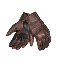 Mănuși piele moto bărbați Seventy SD-C20 Rebel, Urban Vara - Maro