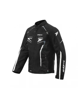 Geacă moto bărbați iarnă Seventy SD-JR65 Piston impermeabila - Negru/Gri/Alb