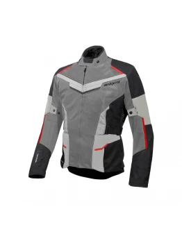 Geacă moto Touring bărbați Seventy SD-JT70 Atacama vară - Negru/Gri/Rosu