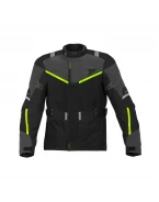 Geacă Touring Bărbați Seventy iarna SD-JT83 - Negru/Galben fluo | SD2308303