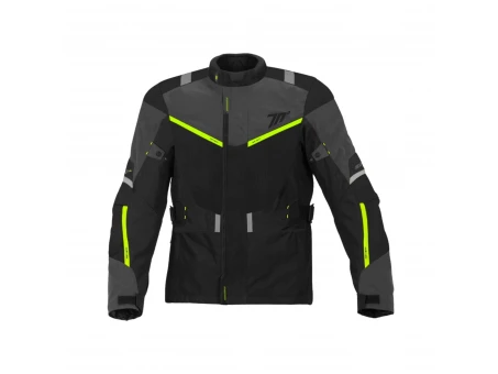 Geacă Touring Bărbați Seventy iarna SD-JT83 - Negru/Galben fluo | SD2308303