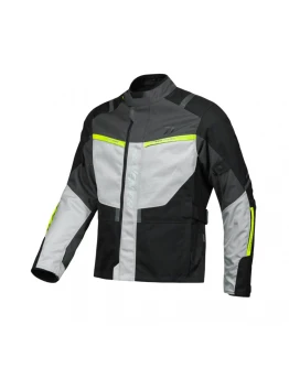 Geacă Touring/Adventure bărbați Seventy SD-JT83 Tonale iarnă - Negru/Gri/Galben fluor