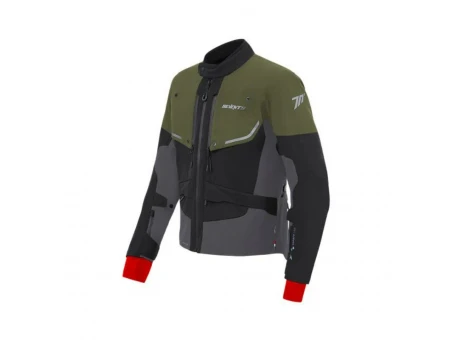 Geacă moto Touring/Adventure Seventy SD-JT45 Expedition, All Season AA - Verde Military/Negru/Gri | SD235740