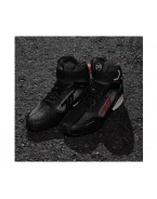 Ghete (cizme) moto Racing Unisex Seventy model SD-BR2 Veloce - Negru/Rosu