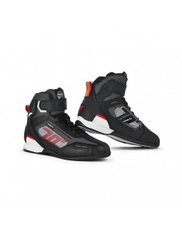 Ghete (cizme) moto Racing Unisex Seventy model SD-BR2 Veloce - Negru,Rosu
