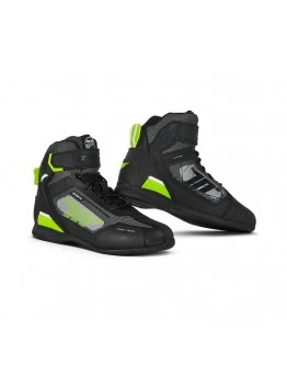 Ghete moto Racing Seventy model SD-BR3 Veloce Pro - Negru,galben fluor