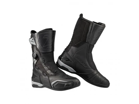 Ghete moto Touring unisex Seventy SD-BT9 Gavia - Negru | SD3300900