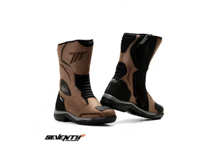Ghete moto Touring Unisex Seventy model SD-BT13 - Maro