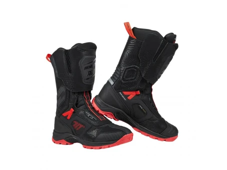 Ghete Moto Adventure Unisex Waterproof Seventy SD-BA6 Stelvio - Negru/Rosu | SD3700604