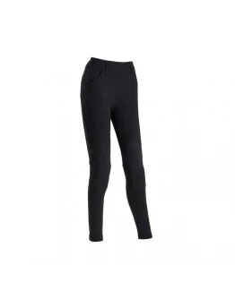 Pantaloni/Leggins moto femei vară Seventy Degrees SD-PL1 Iris Slim Fit, vară - Negru