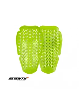 Set protectii coate/genunchi barbati omologate Seventy model SD-A30 Windflex Large (Level 2) – Verde fluor