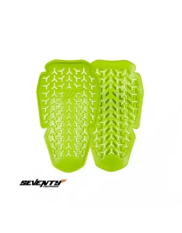 Set protectii coate/genunchi femei omologate Seventy model SD-A31 Windflex Small (Level 2) – Verde fluor