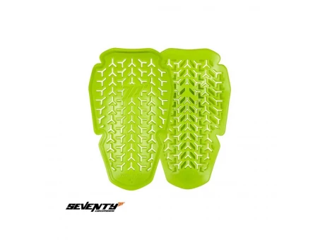 Set protectii umeri femei omologate Seventy model SD-A33 Windflex Small (Level 2) –  Verde fluor | SD50033010