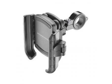 Suport telefon moto Interphone CRAB cu modul antivibrații integrat - prindere universală pe ghidon | SMCRAB24PRO
