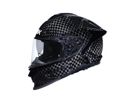 Cască Integrală SMK Titan Carbon Nero - Negru