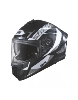 Casca integrala SMK TYPHOON STYLE - Negru,Alb