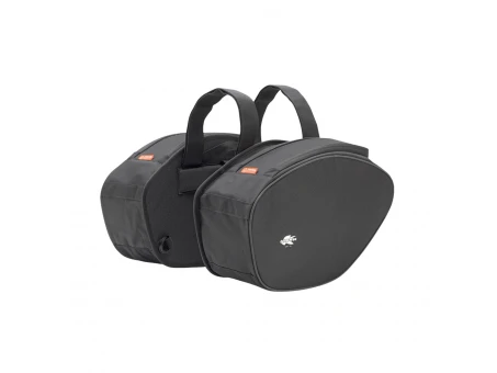 Genți Laterale Rigide Extensibile KAPPA 2025/04 30L - Negru | ST100B