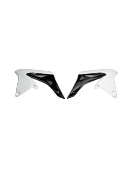 Protectie radiator UFO SUZUKI RMZ 250 '10-'18 culoare Alb Negru