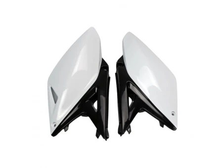 Carene laterale UFO SUZUKI RMZ 250 10-18 culoare Alb/Negru | SU04929W
