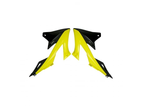 Protectie radiator UFO SUZUKI RMZ 250 19-23, RMZ 450 18-23 culoare OEM (Galben/Negru) | SU04941999