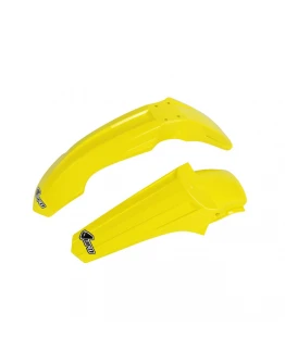 Set aripa fata spate UFO SUZUKI RM 85 '00-'17 (SU03967K102, SU03971K102)
