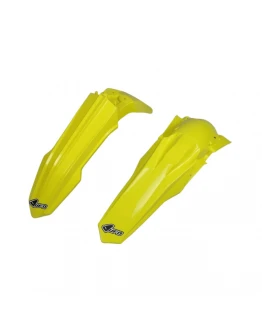 Set aripa fata spate UFO SUZUKI RMZ 250 '19-22, RMZ 450 '18-23, culoare OEM (Galben) (SU04939102, SU04940102)