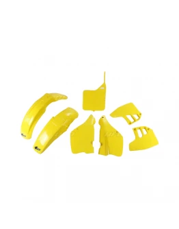 Kit complet plastice UFO SUZUKI RM 250 '89-'91 culoare OEM (Galben) (SU398E999)