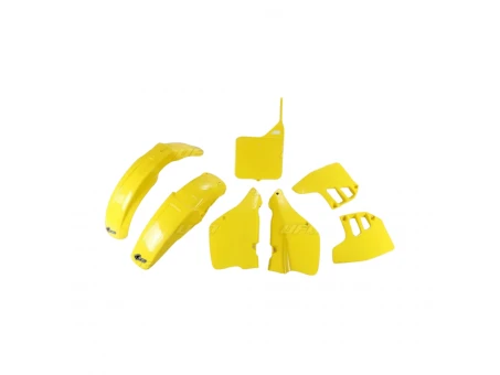 Kit complet plastice UFO SUZUKI RM 250 89-91 culoare OEM (Galben) (SU398E999) | SUKIT398999