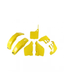 Kit complet plastice UFO SUZUKI RM 125 '89-'91 culoare OEM (Galben) (SU399E999)