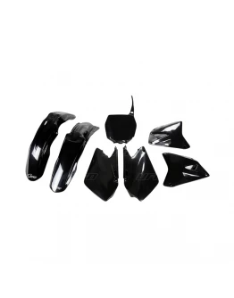 Kit complet plastice UFO SUZUKI RM 125 / 250 '01-'22 culoare Negru (SU402E001)