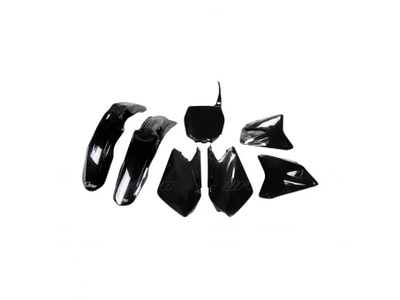 Kit complet plastice UFO SUZUKI RM 125 / 250 01-22 culoare Negru (SU402E001) | SUKIT402001