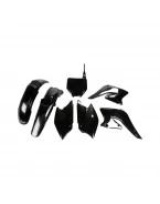 Kit complet plastice UFO SUZUKI RMZ 250 04-06 culoare Negru (SU403E001) | SUKIT403001
