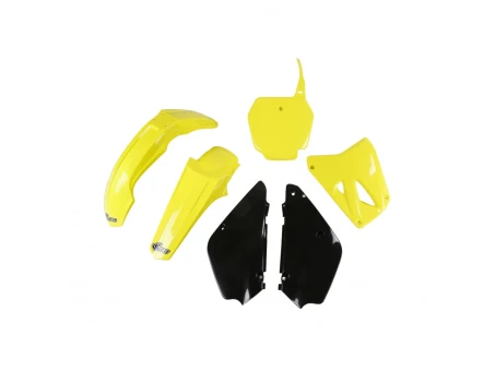 Kit complet plastice UFO SUZUKI RM 85 00-21 culoare OEM 17 (Galben/Negru) (SU405E999K) | SUKIT405999K