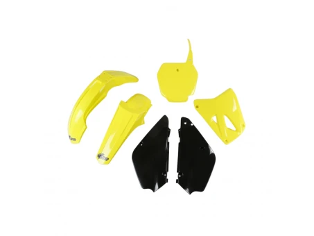 Kit complet plastice UFO SUZUKI RM 85 00-21 RESTYLING culoare OEM 17 (Galben/Negru-RESTYLING) (SU405KE999K) | SUKIT405K999K