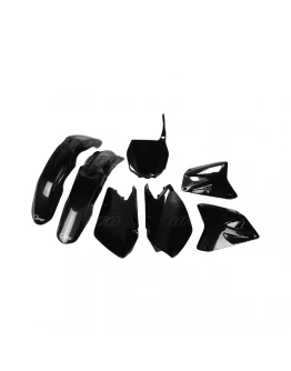 Kit complet plastice UFO SUZUKI RM 125 / 250 '06-'17 culoare Negru (SU406E001)