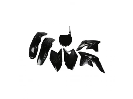 Kit complet plastice UFO SUZUKI RMZ 250 07-09 culoare Negru (SU407E001) | SUKIT407001
