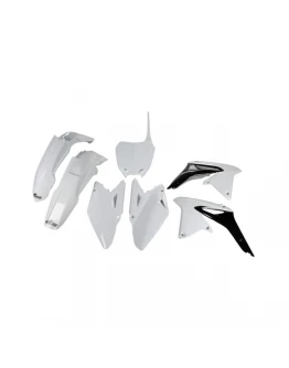 Kit complet plastice UFO SUZUKI RMZ 450 '08-17 culoare Alb (SU409E041) - Inlocuieste SUKIT410041