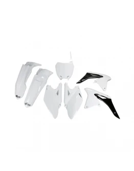 Kit complet plastice UFO SUZUKI RMZ 250 '10-18 culoare Alb (SU411E041)