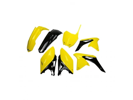 Kit complet plastice UFO SUZUKI RMZ 250 10-18 culoare OEM 14-16 (Galben/Negru) (SU416E999) | SUKIT416999