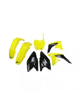 Kit complet plastice UFO SUZUKI RMZ 450 '08-'17 culoare OEM '17 (Galben/Negru) (SU417E999K)