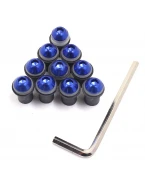 Set 10 suruburi parbriz moto, Negru